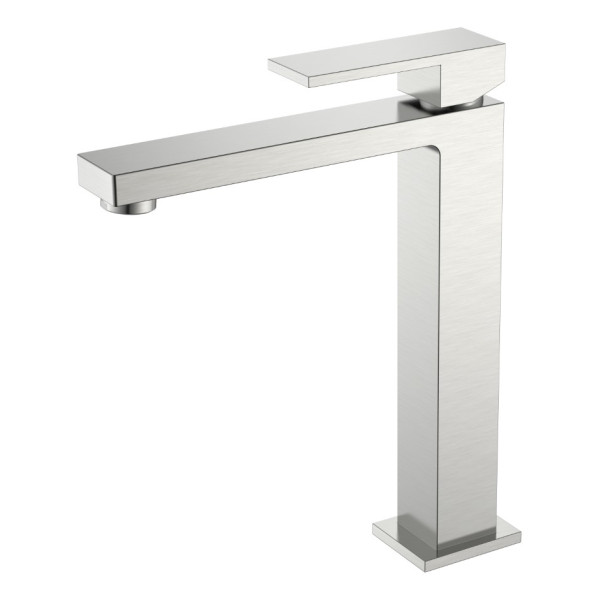 Смеситель для раковины Boheme Qubic никель (472-NB) Смеситель для раковины Boheme Qubic никель (472-NB)