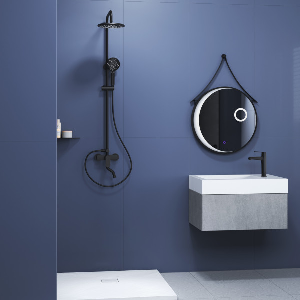 Душевая система RGW Shower Panels черный (59140125-04) Душевая система RGW Shower Panels черный (59140125-04)