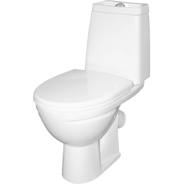 Унитаз-компакт Sanita Марс 640x342x760 комфорт безободковый, косой выпуск, сиденье с soft-close (MRSSACC01030413R)