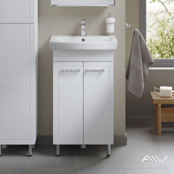 Тумба напольная Alavann Vittoria 50 (белая)