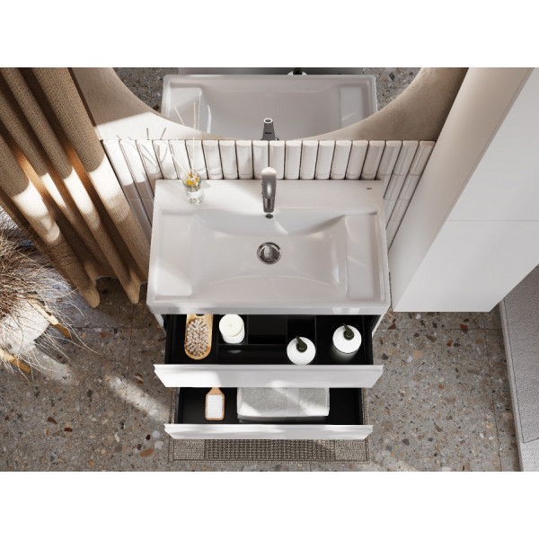 Тумба подвесная Roca Ona 785x450x565 белый (A857630509)