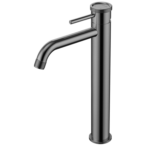 Смеситель для раковины Lemark ZENITH серый (LMF-1615S-BRGMN)