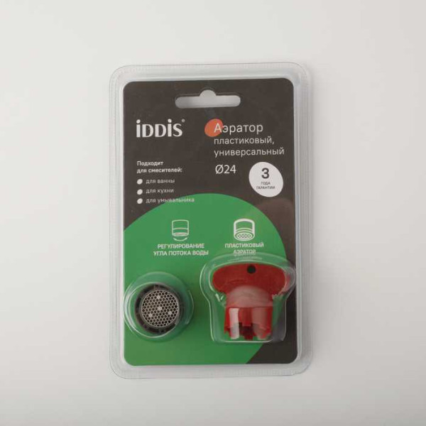 Аэратор Iddis Optima Home М24 хром (996P24A3SMFR)