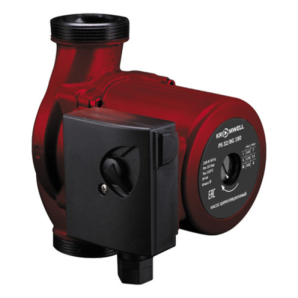 Насос циркуляционный Kromwell PS 32/8G 180 (в комплекте с гайками) (PS 32/8G 180) Насос циркуляционный Kromwell PS 32/8G 180 (в комплекте с гайками) (PS 32/8G 180)