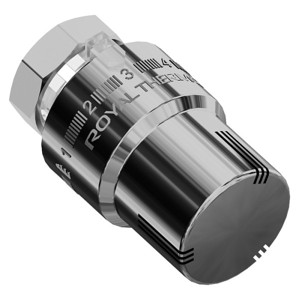 Головка термостатическая М30х1,5 Royal Thermo жидкостная (хром) (RTO 08.02) Головка термостатическая М30х1,5 Royal Thermo жидкостная (хром) (RTO 08.02)