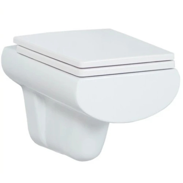 Унитаз подвесной Creavit Slim 37,5x51,5x36,1 белый (SM320.00100)