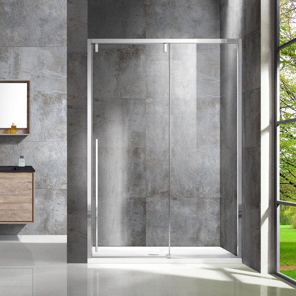 Душевая дверь Vincea Lugano VDS-1L-1 1400х1950 стекло прозрачное, профиль хром (VDS-1L140CL-1) Душевая дверь Vincea Lugano VDS-1L-1 1400х1950 стекло прозрачное, профиль хром (VDS-1L140CL-1)