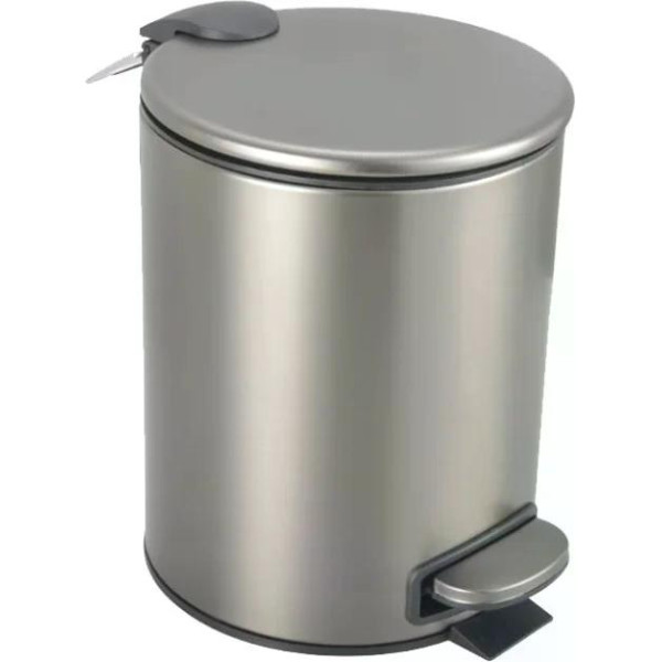 Ведро для мусора Boheme Uno 25x25x28 черный (10426-GM)