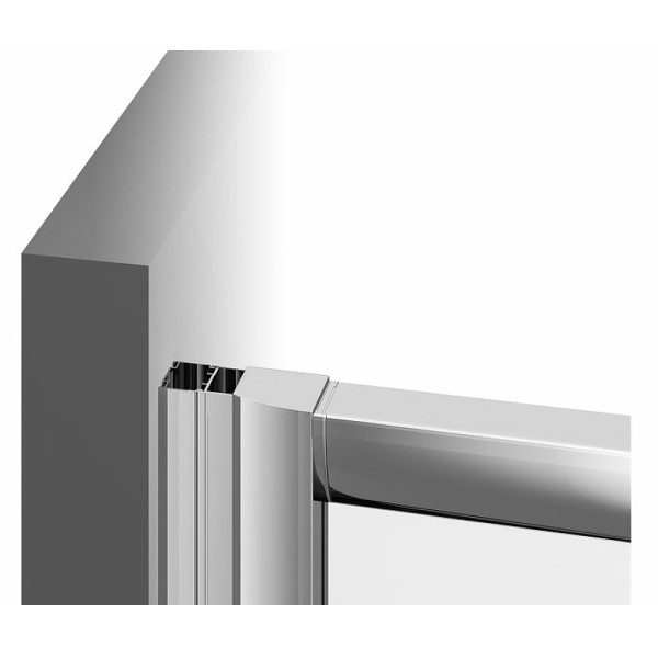 Дверь душевая Ravak Blix 100x190 стекло прозрачное, профиль белый (1XVA010Z1)