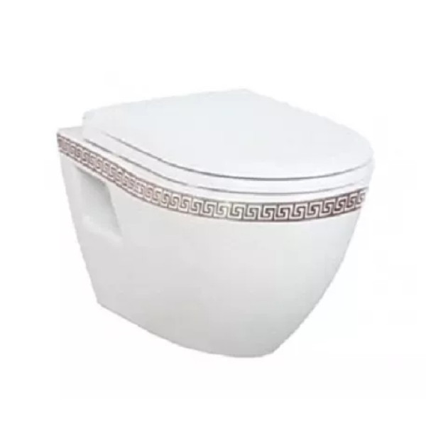 Унитаз подвесной с биде Creavit D?cor 35,5x49,8x38 белый (TP328.000Z0)