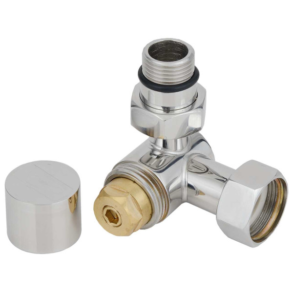 Вентиль Сунержа 3D левый под шестигранник 1/2"Нx3/4" накидная гайка (03-1406-1234)