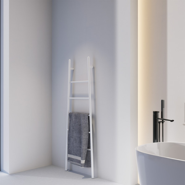 Полотенцесушитель электрический Abber Treppe 530x1520 белый матовый (AH4705MW)