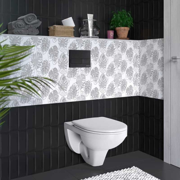 Комплект инсталляция с унитазом Berges GAMMA: инсталляция NOVUM525, кнопка L5, унитаз с сиденьем микролифт, быстросъем (042426)