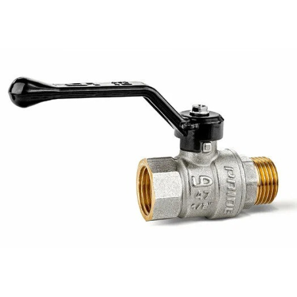 Кран 1 1/2" ВН шаровый LD Pride (чёрная ручка) (LD 47.303.40) Кран 1 1/2" ВН шаровый LD Pride (чёрная ручка) (LD 47.303.40)