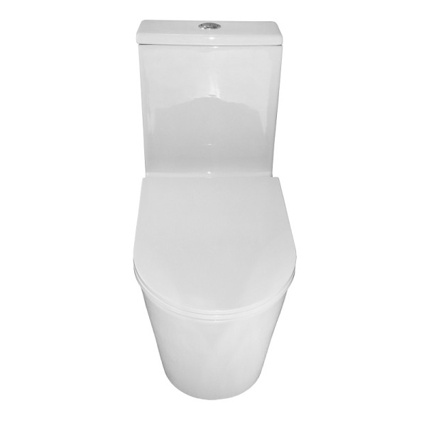 Унитаз-моноблок Scala торнадо с сиденьем микролифт (AZ-8101)