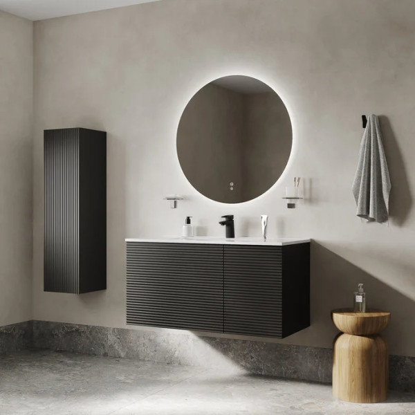 Тумба подвесная Iddis Bild 100x47x50 темно-серый (BIL10G0i95)