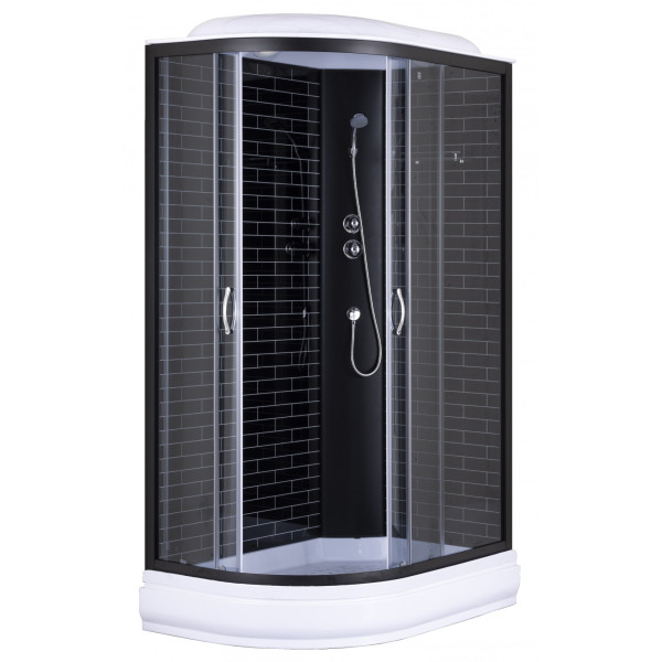 Душевая кабина Loranto Sunway 120x80 стекло тонированное, профиль черный (CS-66120-20R GB 120) Душевая кабина Loranto Sunway 120x80 стекло тонированное, профиль черный (CS-66120-20R GB 120)