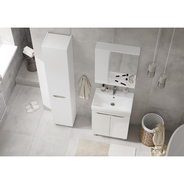 Тумба напольная Volna Lake 597x800 белая (tnLAKE60.2D-01) Тумба напольная Volna Lake 597x800 белая (tnLAKE60.2D-01)