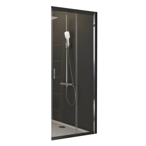 Дверь душевая Ravak Blix 100x190 стекло прозрачное, профиль хром (1XVA0C0Z1)