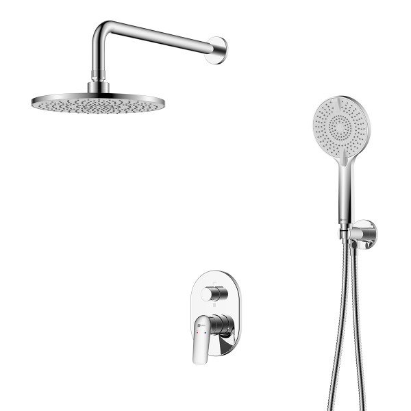 Смеситель для душа Lemark Verba встраиваемый хром (LM11429C)