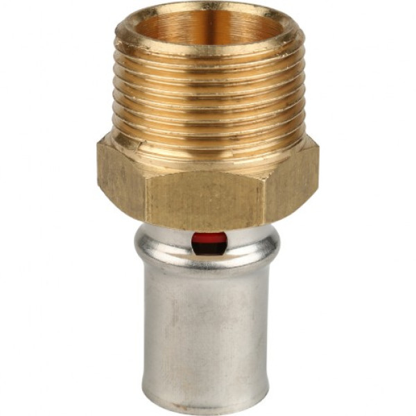 Соединение прямое 16*3/4"Н Stout (пресс) SFP-0001-003416 Соединение прямое 16*3/4"Н Stout (пресс) SFP-0001-003416