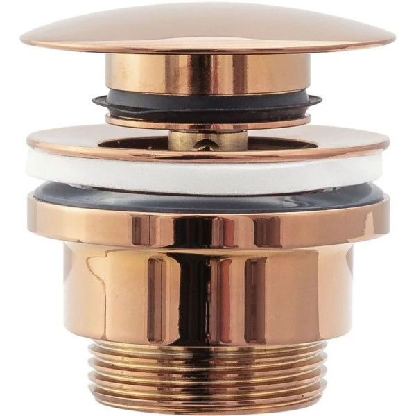 Донный клапан для раковины REA клик-клак Rose gold (REA-A533A) Донный клапан для раковины REA клик-клак Rose gold (REA-A533A)