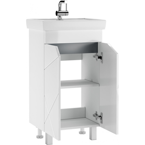 Тумба напольная Томь 50 Vector без ящика Домино (DV6607T)