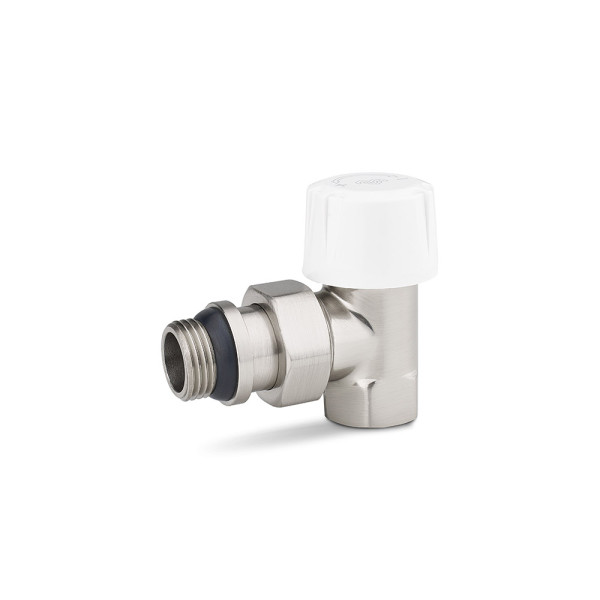 Клапан термостатический угловой 1/2" Varmega VMDV05 (матовый никель) (VMDV05-510404)