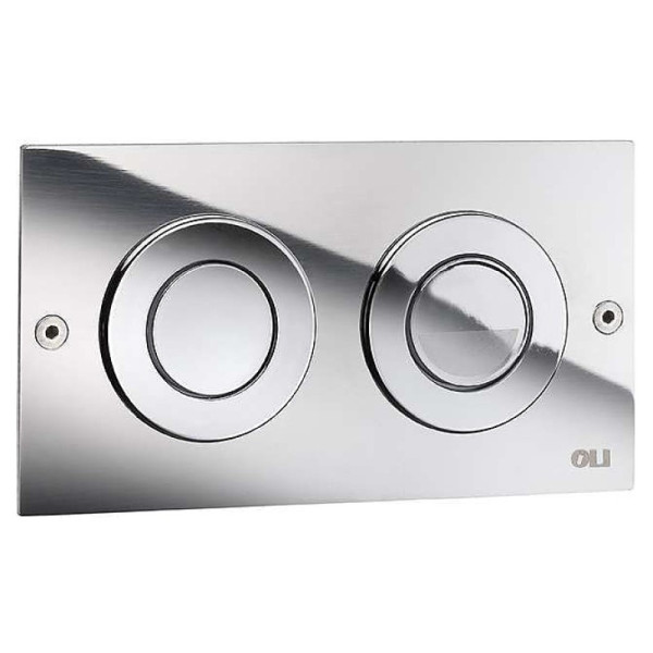 Клавиша смывная Oli Mini Trend хром глянцевый (605294)