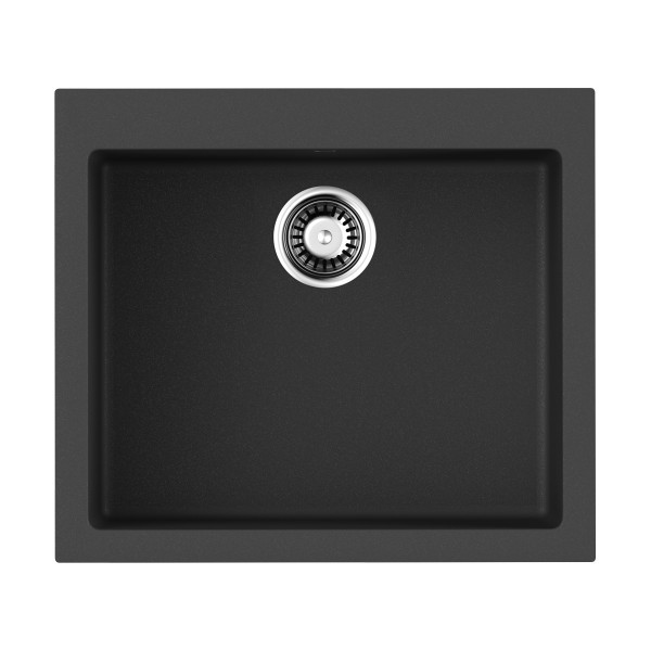 Мойка для кухни врезная Omoikiri Bosen 57-BL 570х500 черный (4993145)