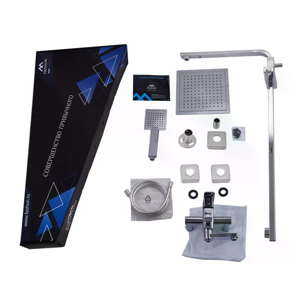Душевая система Fashun хром (A2420) Душевая система Fashun хром (A2420)