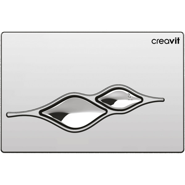 Клавиша смывная Creavit UFO хром глянцевый (GP1004.00) Клавиша смывная Creavit UFO хром глянцевый (GP1004.00)