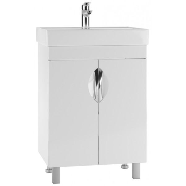 Тумба напольная Енисей 60 Стандарт без ящика Айсберг Домино (DA2404T) Тумба напольная Енисей 60 Стандарт без ящика Айсберг Домино (DA2404T)