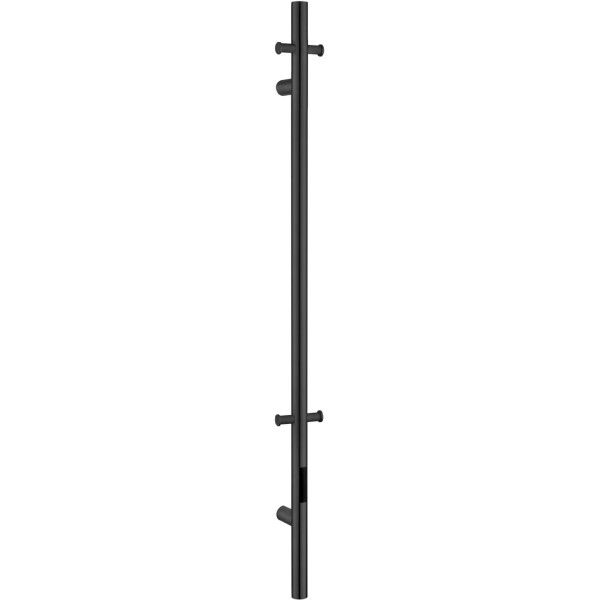 Полотенцесушитель электрический Boheme Uno 110x1500 B (черный) (726-B)