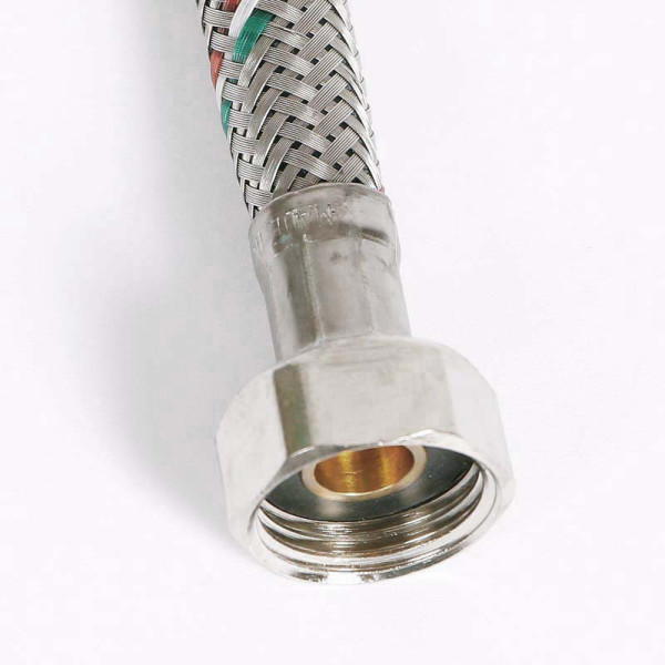 Подводка гибкая Uni-Fitt 1800 мм 1/2" ВВ DN 8 оплётка из нерж. стали (500S2018)