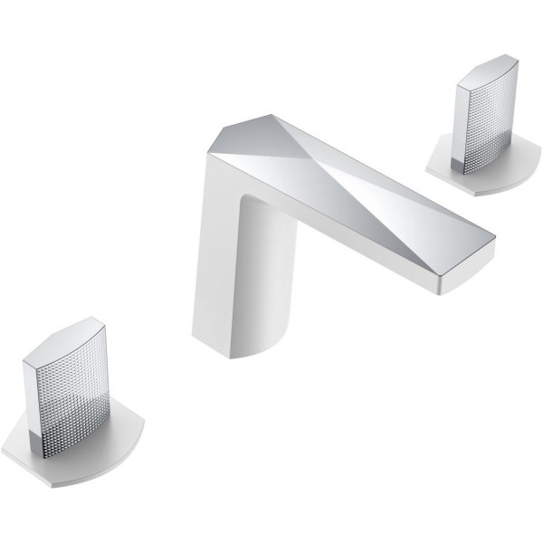 Смеситель для раковины Boheme Venturo Белый (150-WCR-TOUCH)