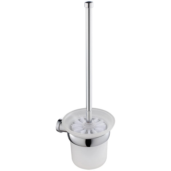 Ершик для унитаза Osgard Framtida подвесной, стекло мат. хром (51613) Ершик для унитаза Osgard Framtida подвесной, стекло мат. хром (51613)