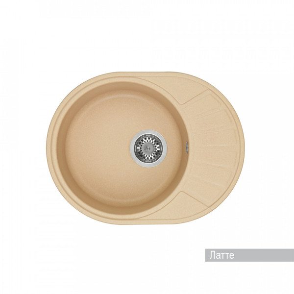Мойка для кухни врезная Aquaton Чезана 437x568x191 латте (1.A711.2.32C.S26.0) Мойка для кухни врезная Aquaton Чезана 437x568x191 латте (1.A711.2.32C.S26.0)
