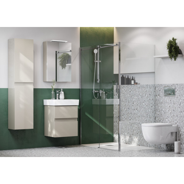 Душевая дверь Roca Area 120x200  L стекло прозрачное, профиль хром (7.MP05.L.201.2M)