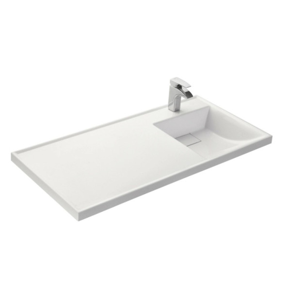 Тумба-умывальник Aquaton Лондри 40/1A72833KLH01L Раковина Лондри 105 левая, бел. (1A2360K1LH010) Тумба-умывальник Aquaton Лондри 40/1A72833KLH01L Раковина Лондри 105 левая, бел. (1A2360K1LH010)