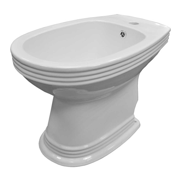 Биде напольное Azario Benty 570x350x425 белое (AZ-437B)