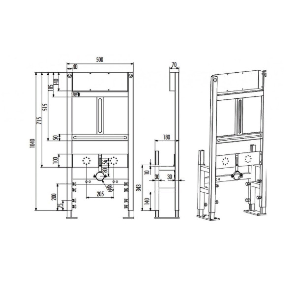 Инсталляция для писсуаров Creavit (GPM600.00)