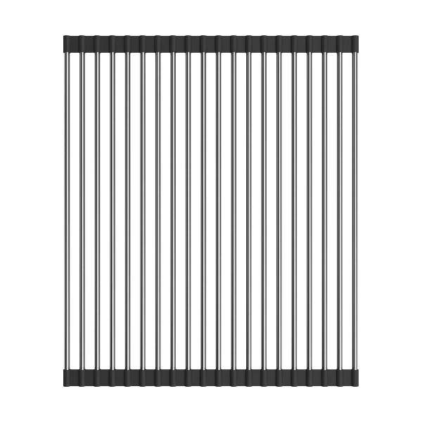 Коврик для мойки Omoikiri ROLL-01-IN 425x350 черный (4997003) Коврик для мойки Omoikiri ROLL-01-IN 425x350 черный (4997003)