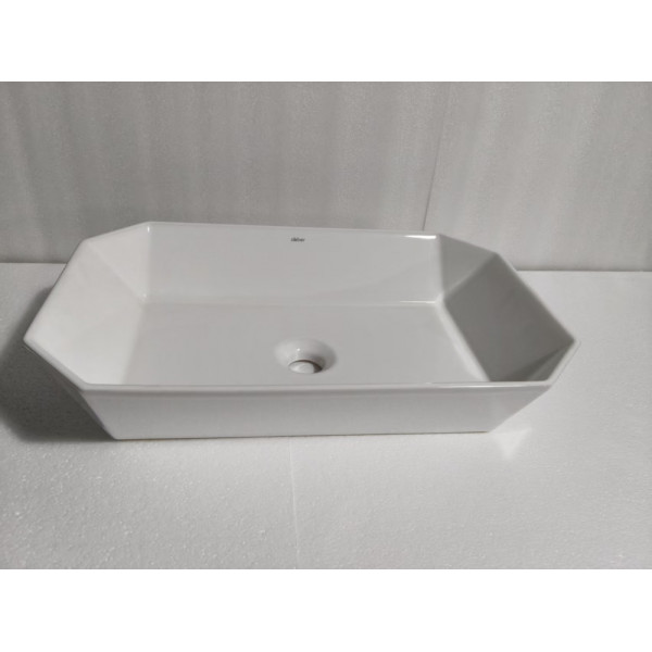 Раковина накладная Abber Rechteck 61x36x14,5 белая (AC2223)