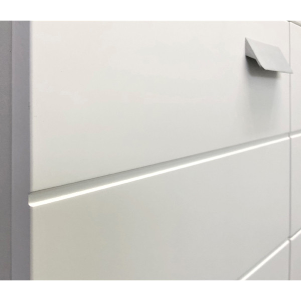 Тумба напольная Comforty Модена М 755x875x465 белый матовый с раковиной (00-00001484)