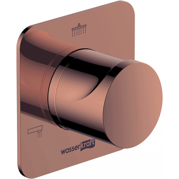 Переключатель на 3 выхода WasserKRAFT золотой (A288)