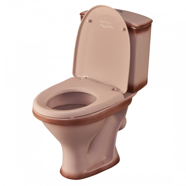 Унитаз-компакт Santeri Вест бежевый 375x626x780 с сиденьем полипропилен бежевый (1.P201.8.S07.00B.F) Унитаз-компакт Santeri Вест бежевый 375x626x780 с сиденьем полипропилен бежевый (1.P201.8.S07.00B.F)