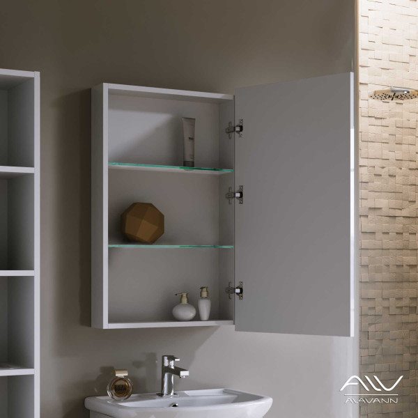 Шкаф зеркальный Alavann Vittoria 55-01