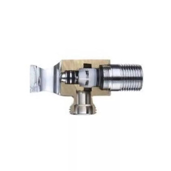 Держатель для душа с подключением Ganzer хром (GZ-5173)