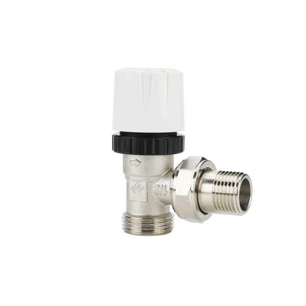 Клапан термостатический угловой 1/2"х3/4"(18)ЕК Varmega VM104 (VM10402)